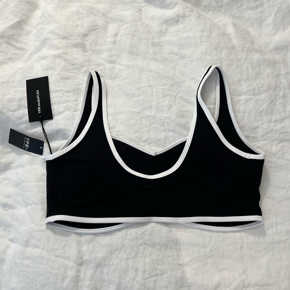 Abercrombie & Fitch Black and White Sports Bra - Picture 6 of 7